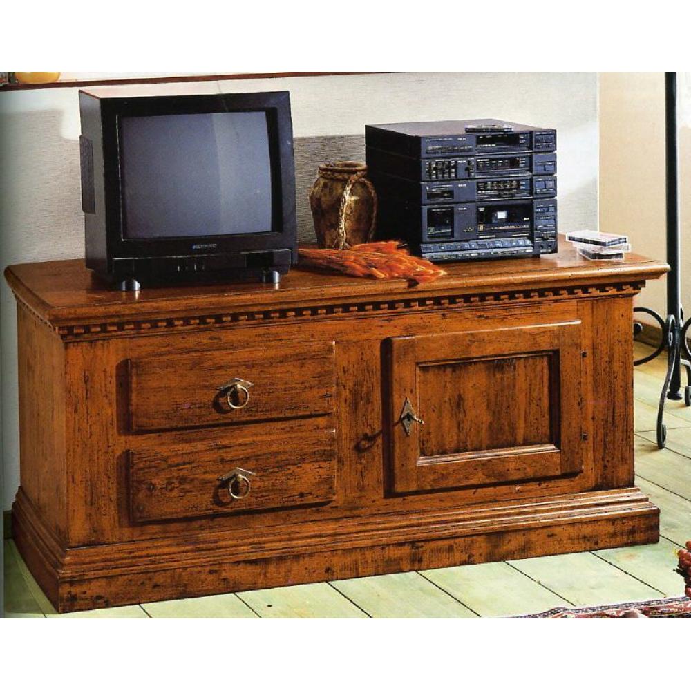 klasicky mediteransky tv skrinka hnedy masivny orech ceresna obyvacka spalna truhlica ulozny sedak taliansky toskansky luxusny kvalitny nabytok lameridiana design byvania.jpg